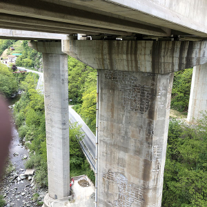 Visual inspection on damaged areas