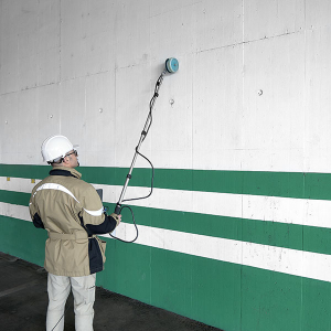 Visual inspection on damaged areas