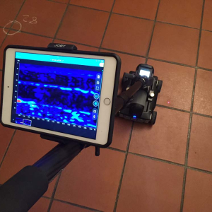 GPR survey on masonry vault