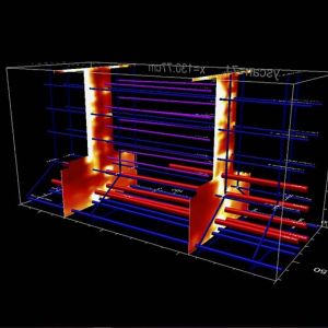 Vector imaging of prestressed T-beams