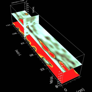 Ultrasonic tomography for detection of grouting defects in PT ducts